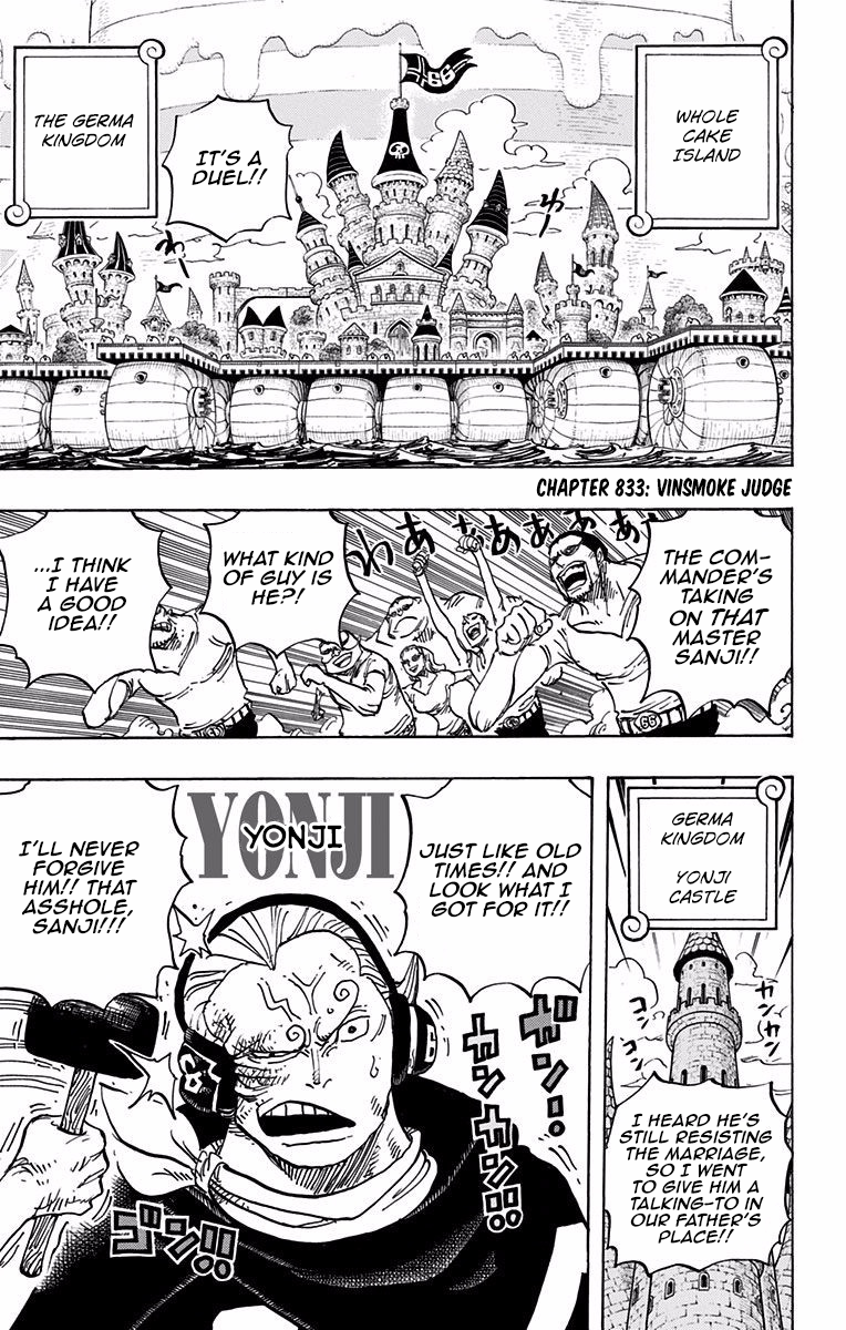 One Piece, Chapter 833 image 04